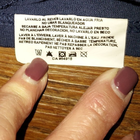 Denver Broncos navy XL NFL Team apparel unisex tshirt football - Picture 2 of 4